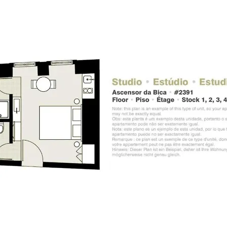 Ascensor Da Bica - Serviced Apartment