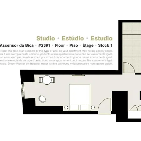 Apartment Ascensor Da Bica - Serviced *