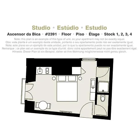 Ascensor Da Bica - Serviced Apartamento